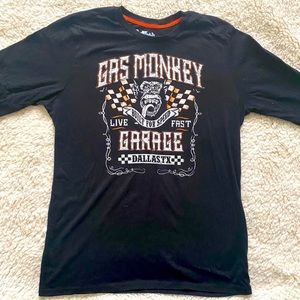 Men’s Gas Monkey Graphic Tee Longsleeve Dallas M